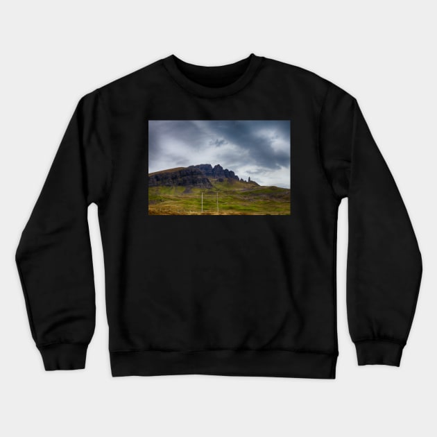 The Old Man Of Storr Crewneck Sweatshirt by dianecmcac